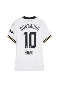 Borussia Dortmund Julian Brandt #10 Voetbaltruitje 3e tenue Dames 2024-25 Korte Mouw